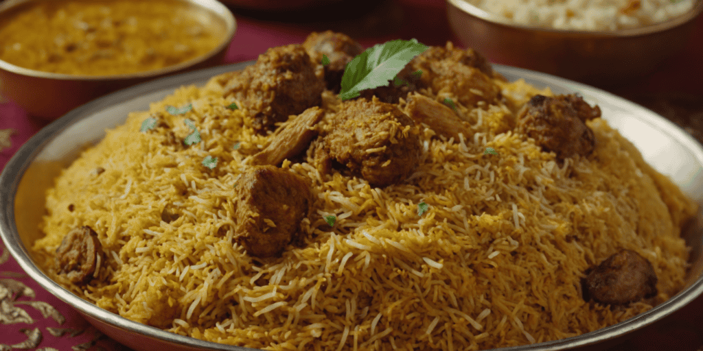 Iconic Indian Dishes You Must Try - Chicken biryani - chicken pieces - rice chicken biryani - darbar wenty - indian restaurants sydney